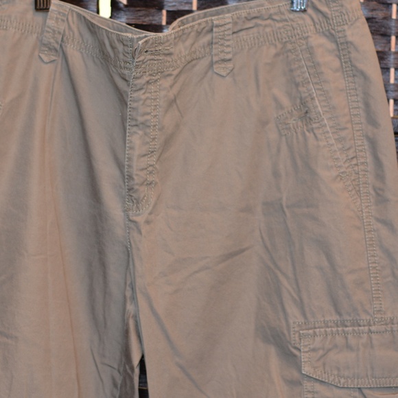 100% Cotton Eddie Bauer Fashion Fit SZ 14 Cargo Pants - Picture 5 of 7
